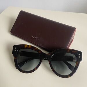 Fendi Brown Tortoise Sunglasses